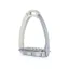 Tech Venice Sloped Evo Safety Stirrups-Silver/Titanium